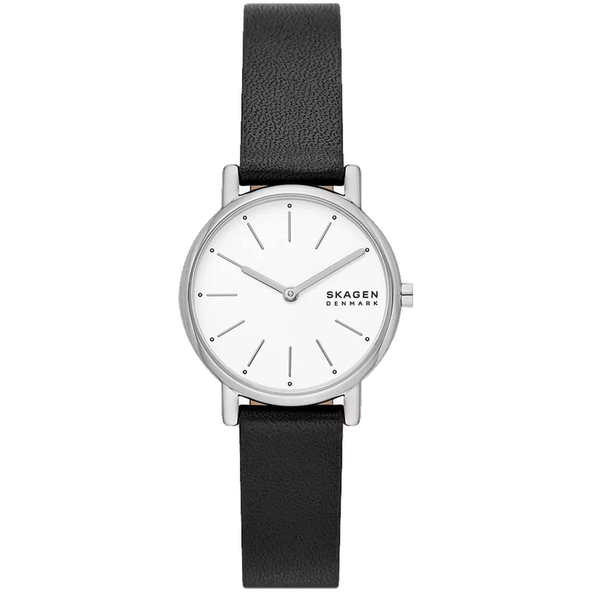 Skagen Women's Watch - Signatur Lille Quartz White Dial Leather Strap | SKW3120 Luxury Quartz Watch Quartz Watch Sale