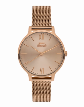 Slazenger - SL.9.1823.2.02 - Quartz Female Gold Band Dial Watch women's watches,watch for women