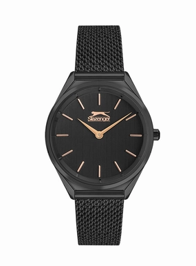 Slazenger - SL.9.1852.3.05 - Quartz Female Band Black Dial Watch women's watches,watch for women