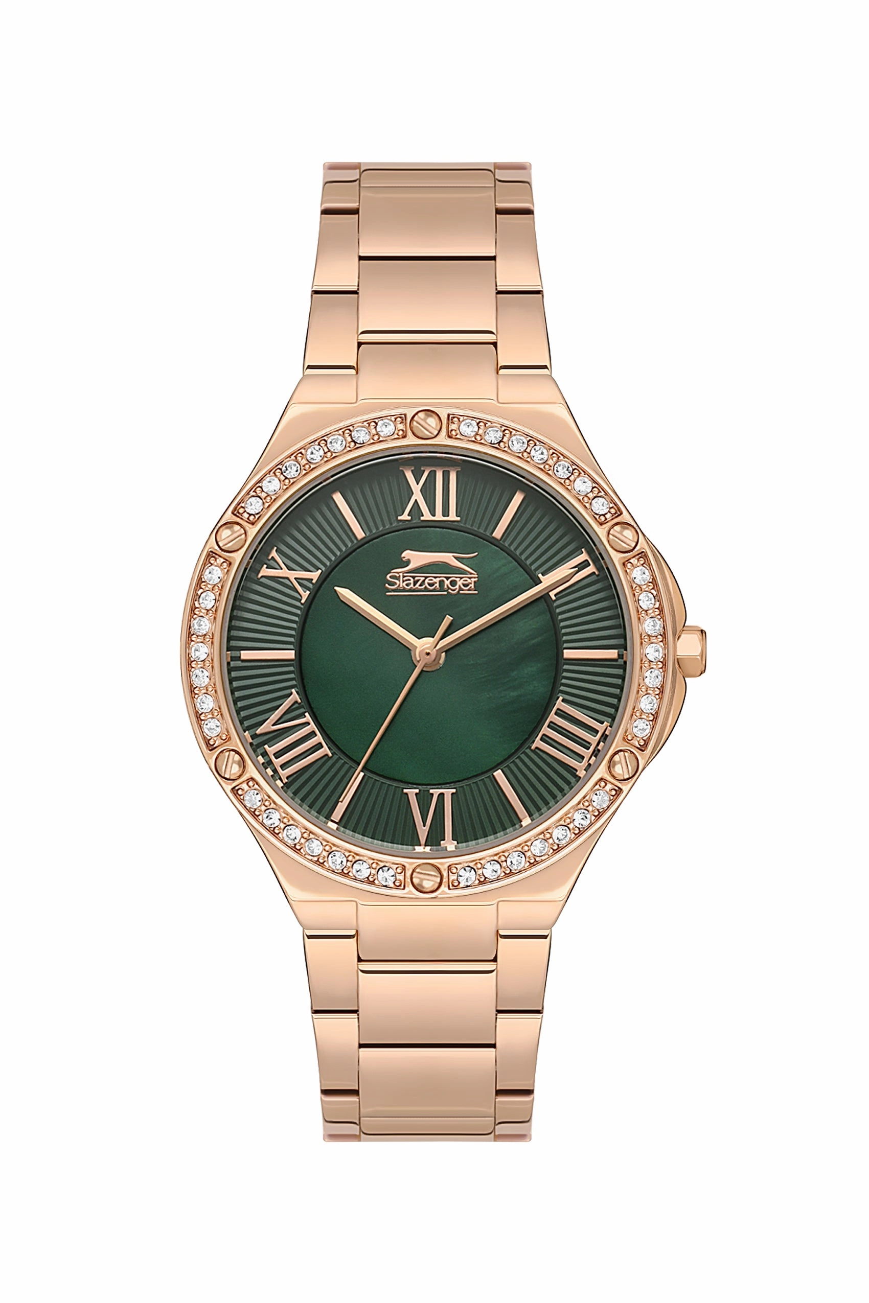 Slazenger - SL.9.2225.3.04 - Quartz Female Green Dial Watch women's watches,watch for women