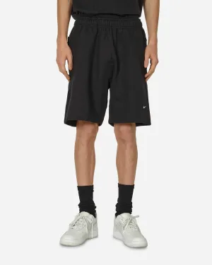 Solo Swoosh Fleece Shorts Black