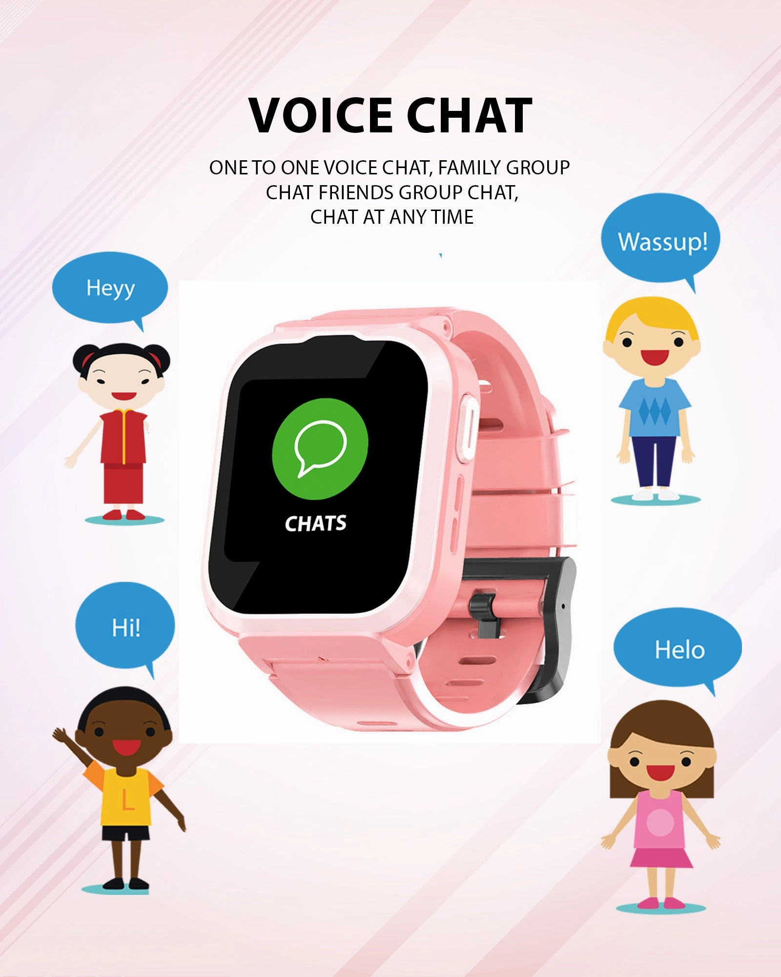 Spiky 4G Cyclops 4g Voice Calling Kids Smartwatch