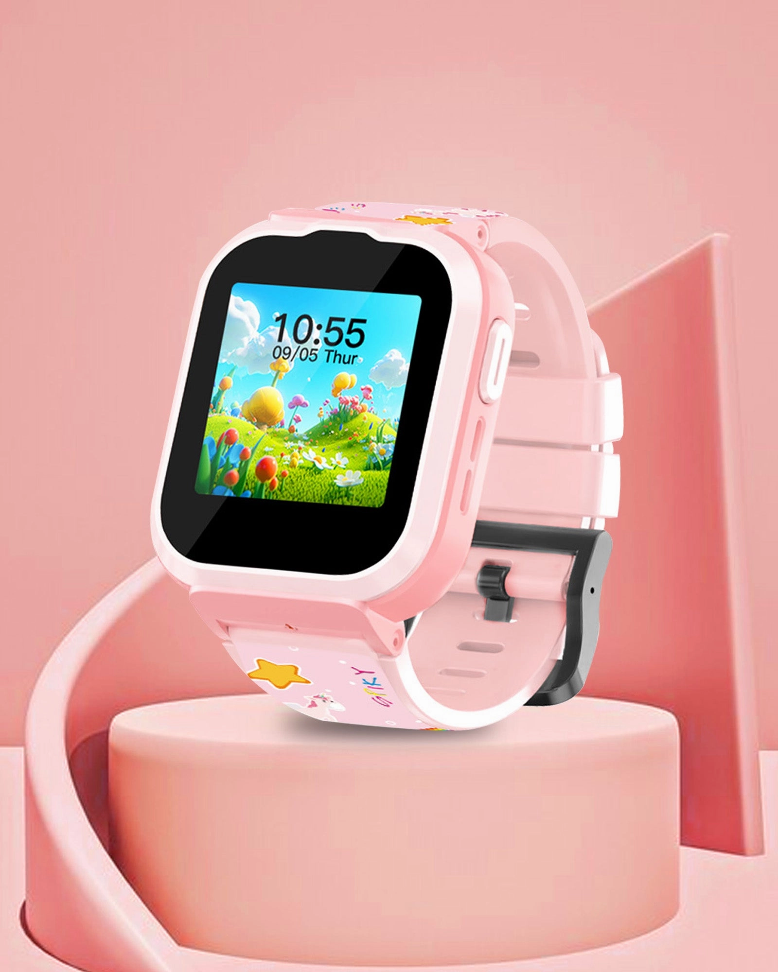 Spiky 4G Cyclops 4g Voice Calling Kids Smartwatch