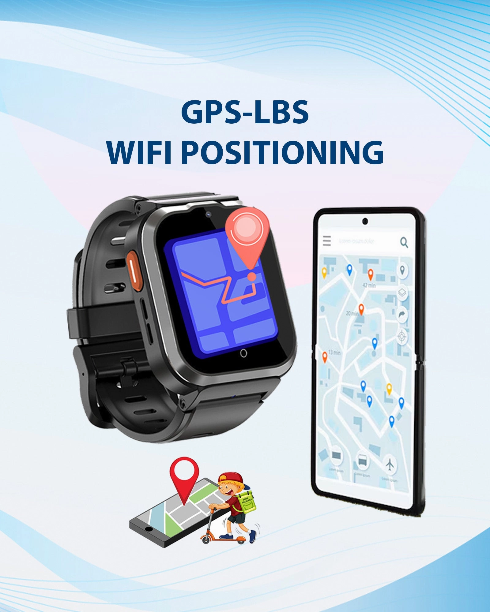 Spiky 4G Cyclops 4g Voice Calling Kids Smartwatch