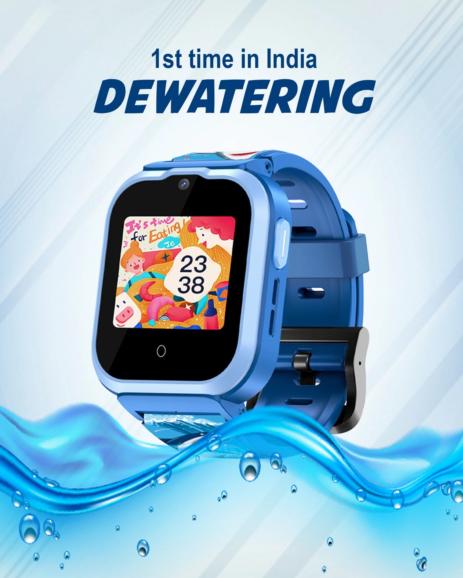 Spiky 4G Cyclops 4g Voice Calling Kids Smartwatch