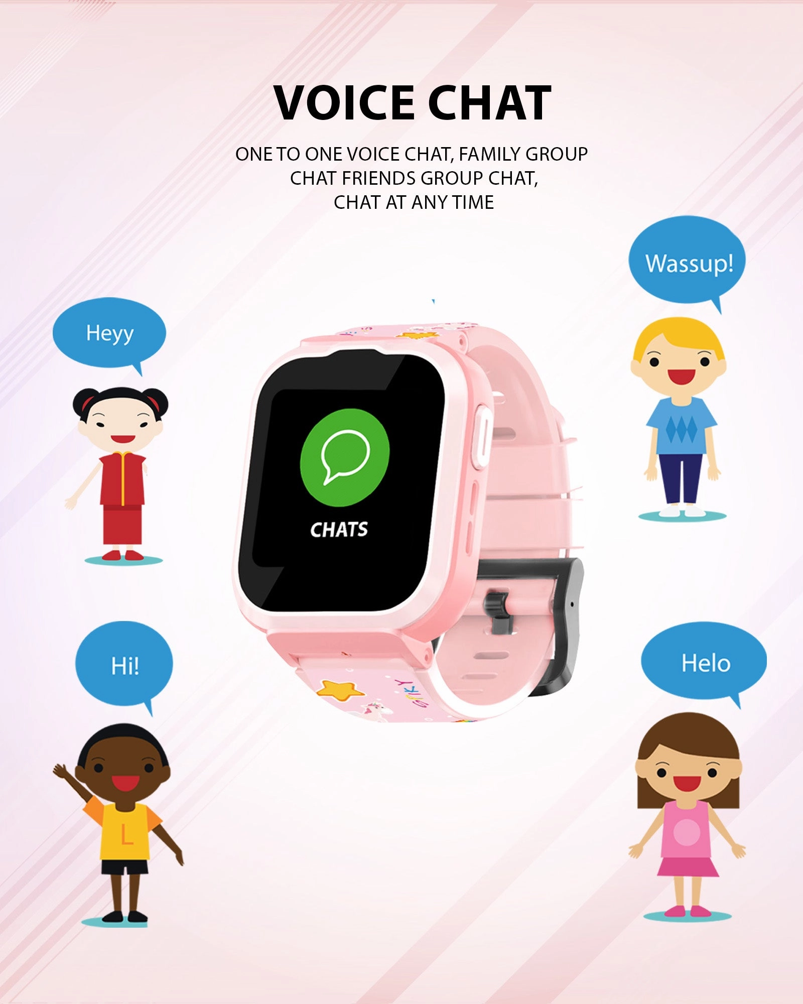 Spiky 4G Cyclops 4g Voice Calling Kids Smartwatch