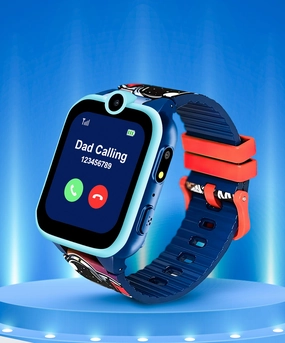 Spiky Griffin Calling Feature Loaded Smartwatch - Blue,kids watch,smart watch for kids,kids GPS watch,waterproof kids watch,affordable smart watch for kids,watch for 3-10 year old,boys kids watch,girl kids watch