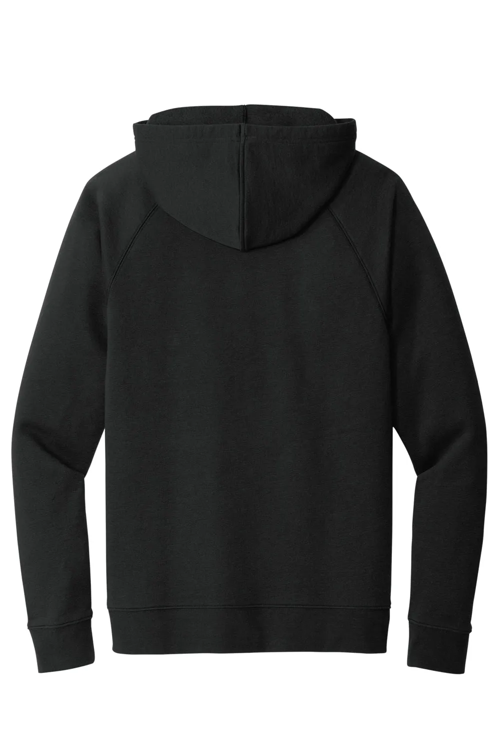 Sport-Tek Mens Drive Fleece Hooded Sweatshirt Hoodie w/ Pouch Pocket - Black