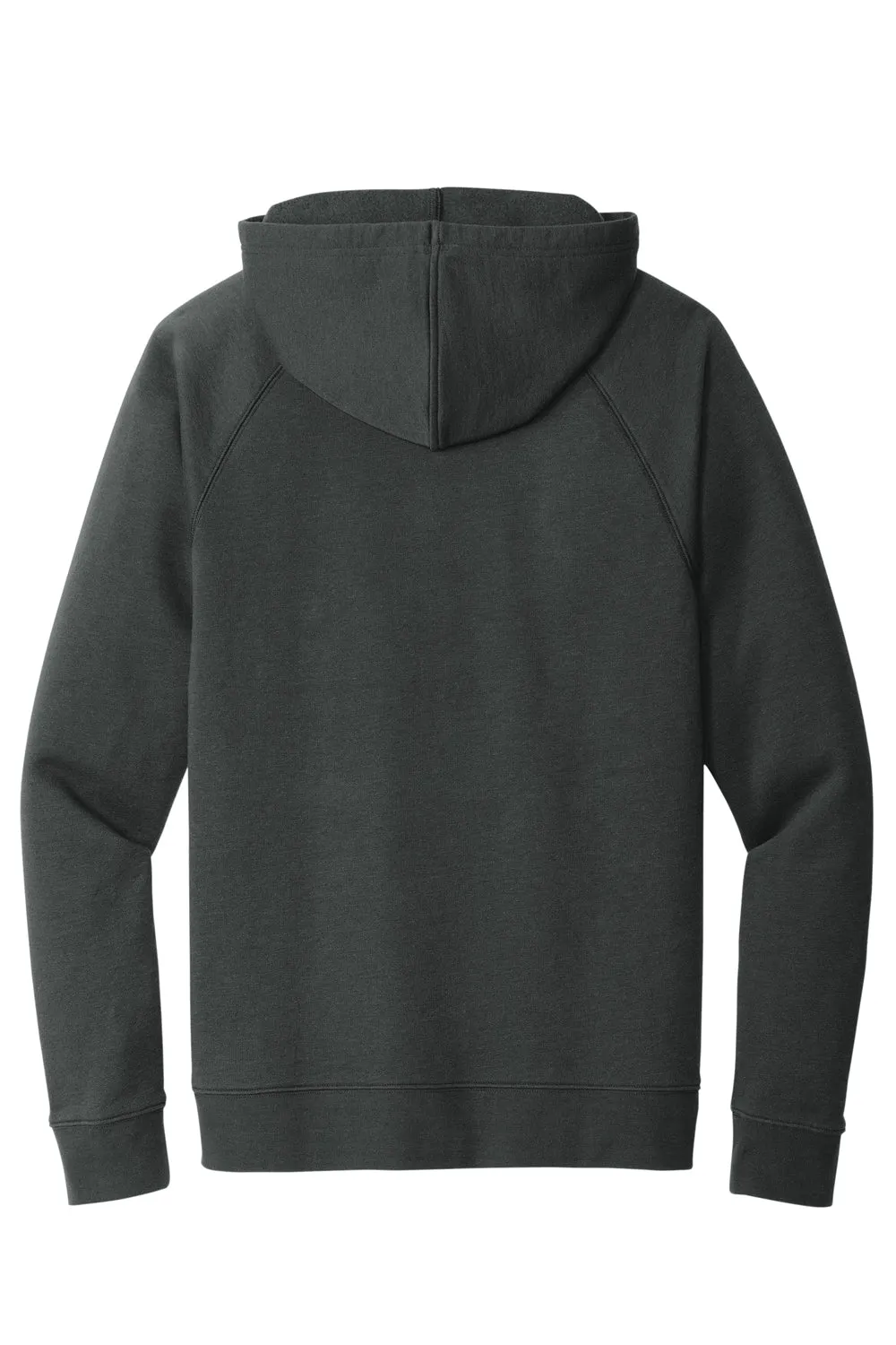 Sport-Tek Mens Drive Fleece Hooded Sweatshirt Hoodie w/ Pouch Pocket - Charcoal Grey