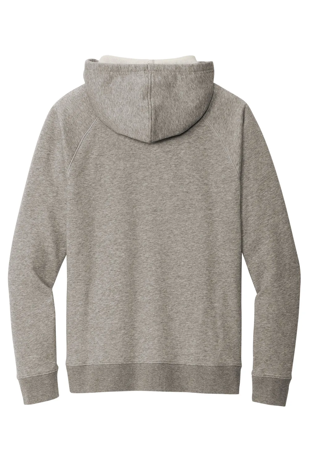Sport-Tek Mens Drive Fleece Hooded Sweatshirt Hoodie w/ Pouch Pocket - Heather Vintage Grey