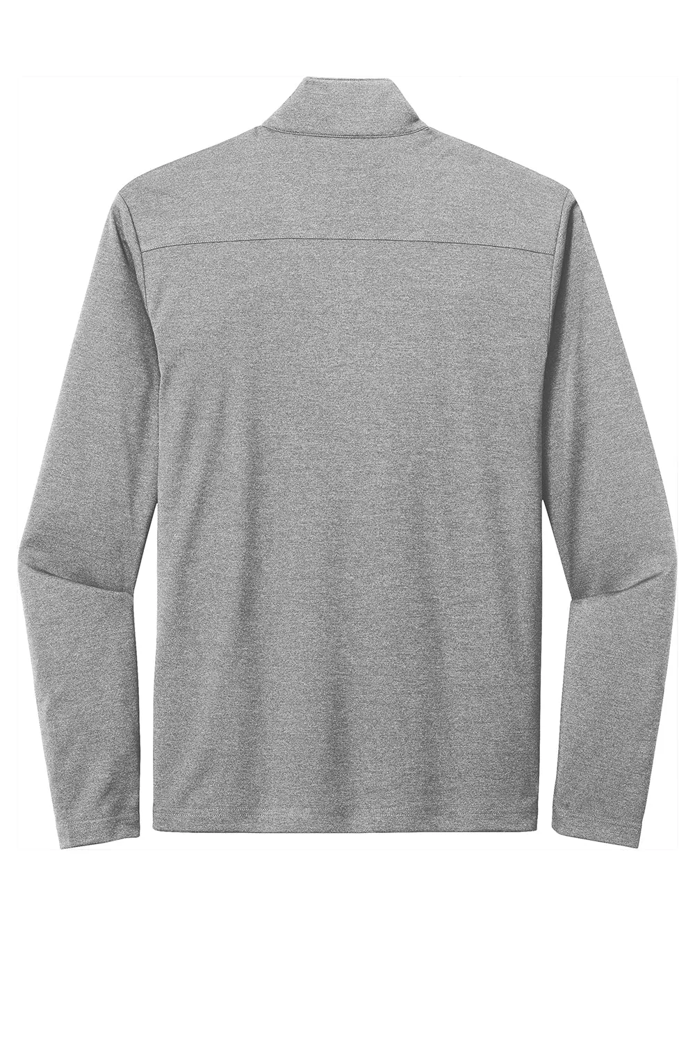 Sport-Tek Mens Endeavor Moisture Wicking 1/4 Zip Sweatshirt - Heather Light Grey Clothing Sport-Tek