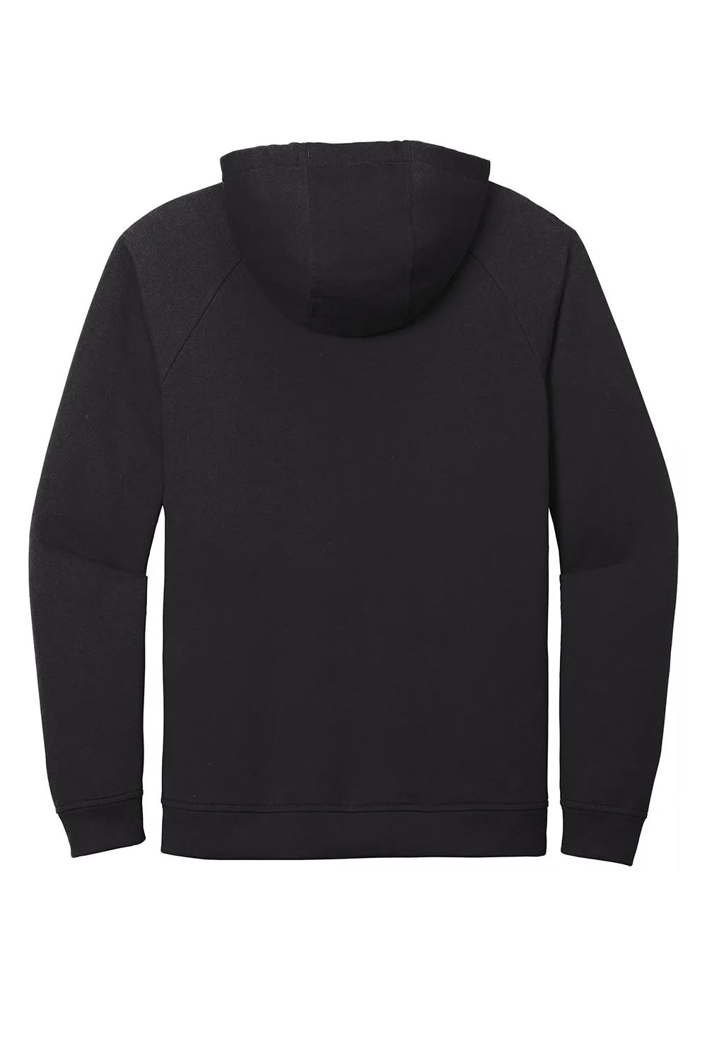 Sport-Tek Mens French Terry Hooded Sweatshirt Hoodie w/ Pouch Pocket - Black Clothing Sport-Tek