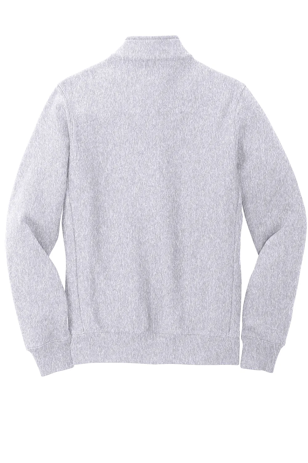 Sport-Tek Mens Full Zip Sweatshirt w/ Pockets - Heather Grey Clothing Sport-Tek