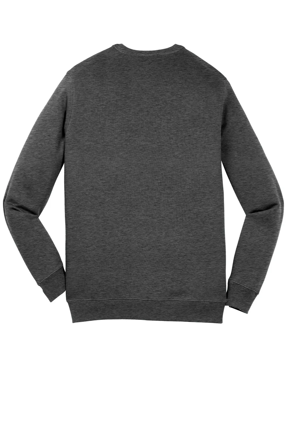 Sport-Tek Mens Shrink Resistant Fleece Crewneck Sweatshirt - Heather Graphite Grey Clothing Sport-Tek