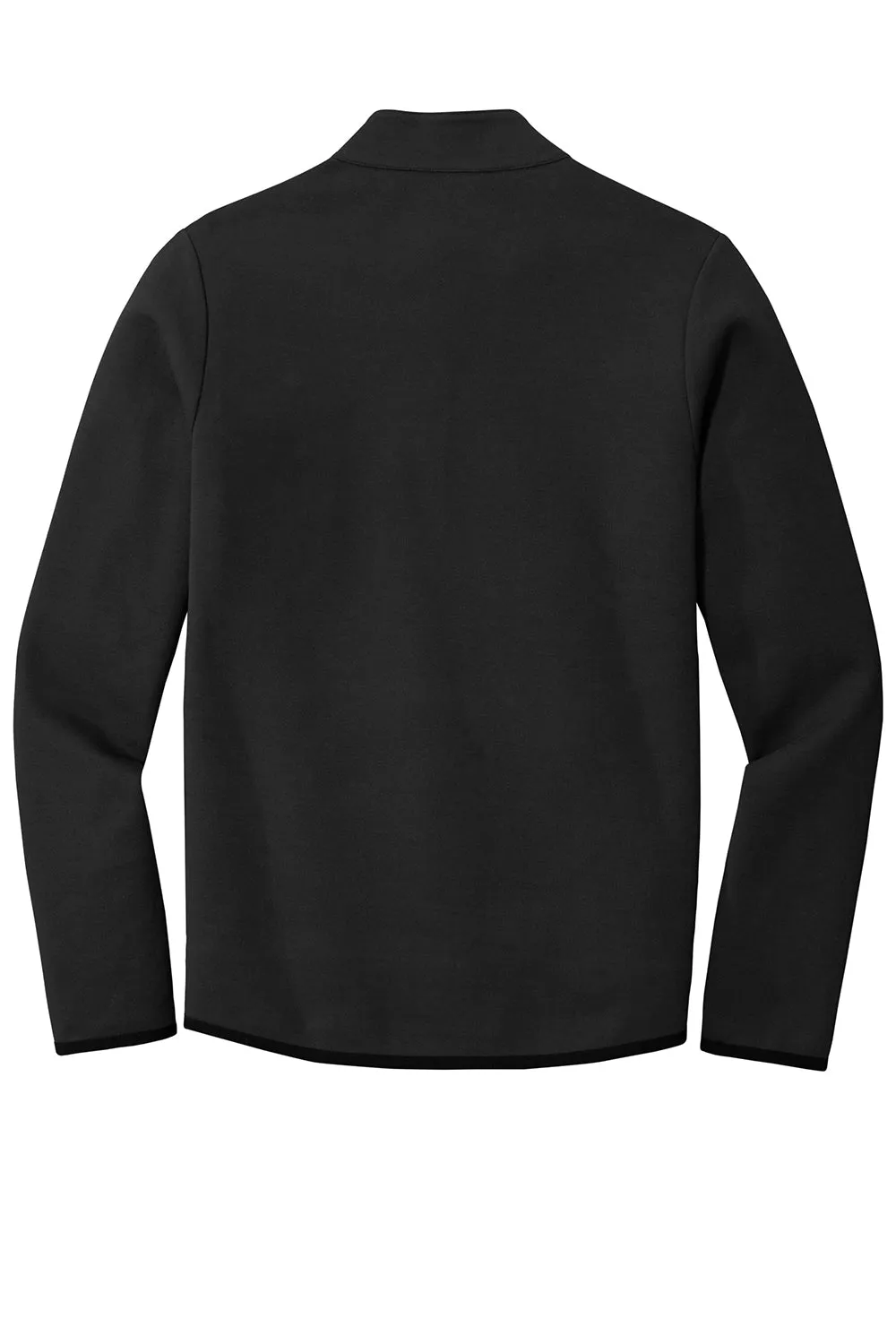 Sport-Tek Mens Triumph Fleece 1/4 Zip Sweatshirt w/ Pouch Pocket - Black Clothing Sport-Tek
