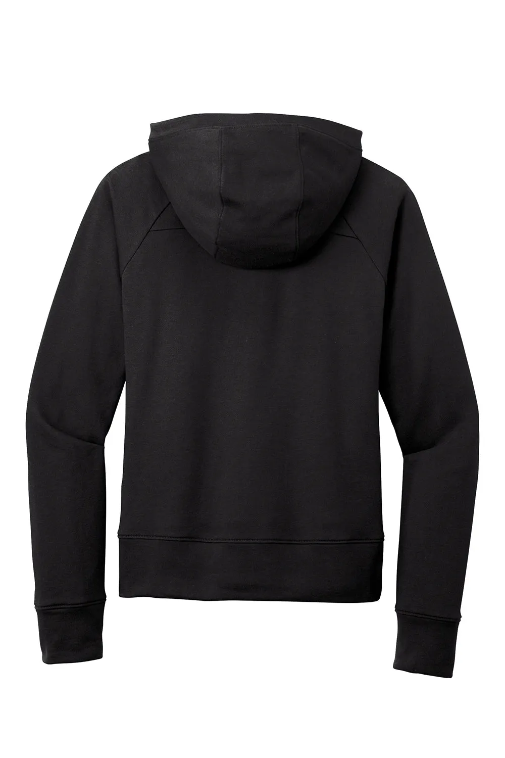 Sport-Tek Womens French Terry Hooded Sweatshirt Hoodie - Black - Closeout