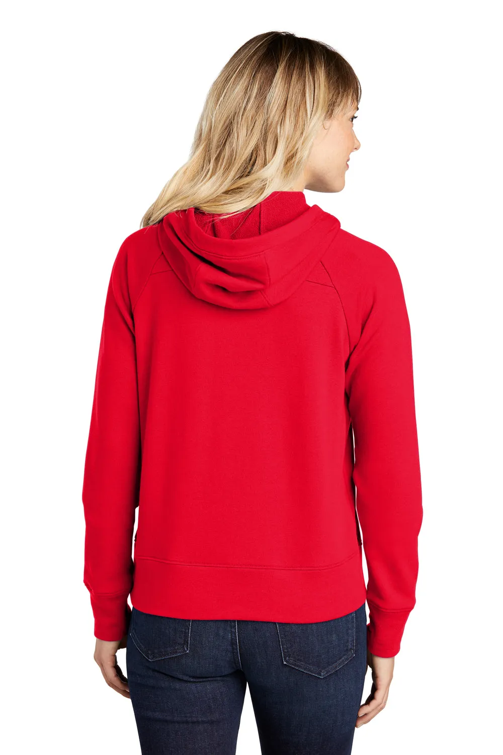 Sport-Tek Womens French Terry Hooded Sweatshirt Hoodie - True Red - Closeout