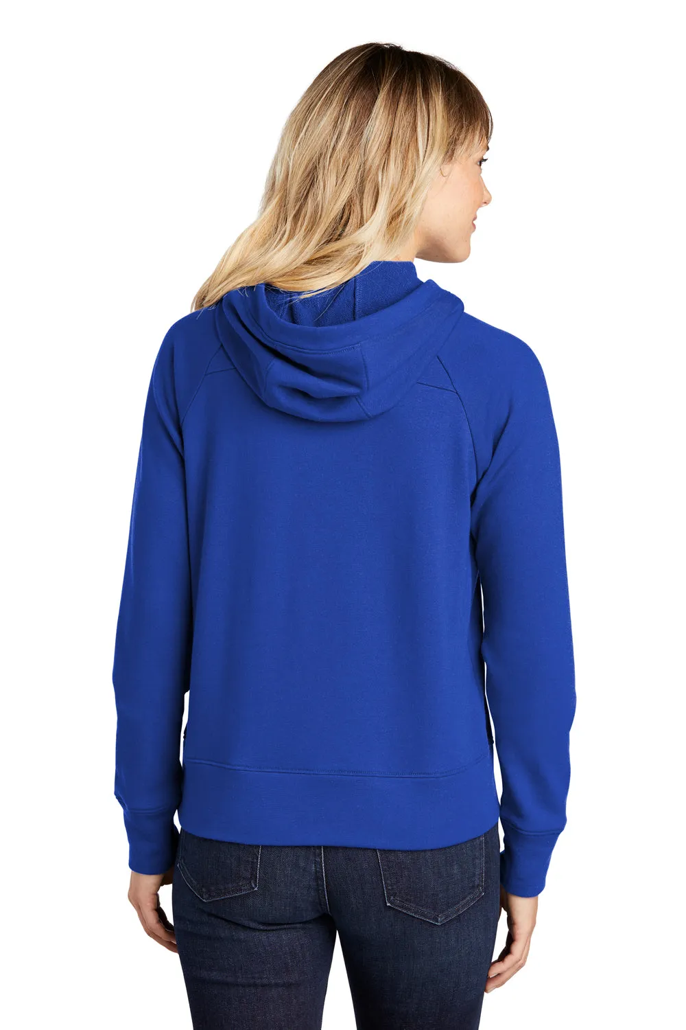 Sport-Tek Womens French Terry Hooded Sweatshirt Hoodie - True Royal Blue - Closeout Clothing Sport-Tek