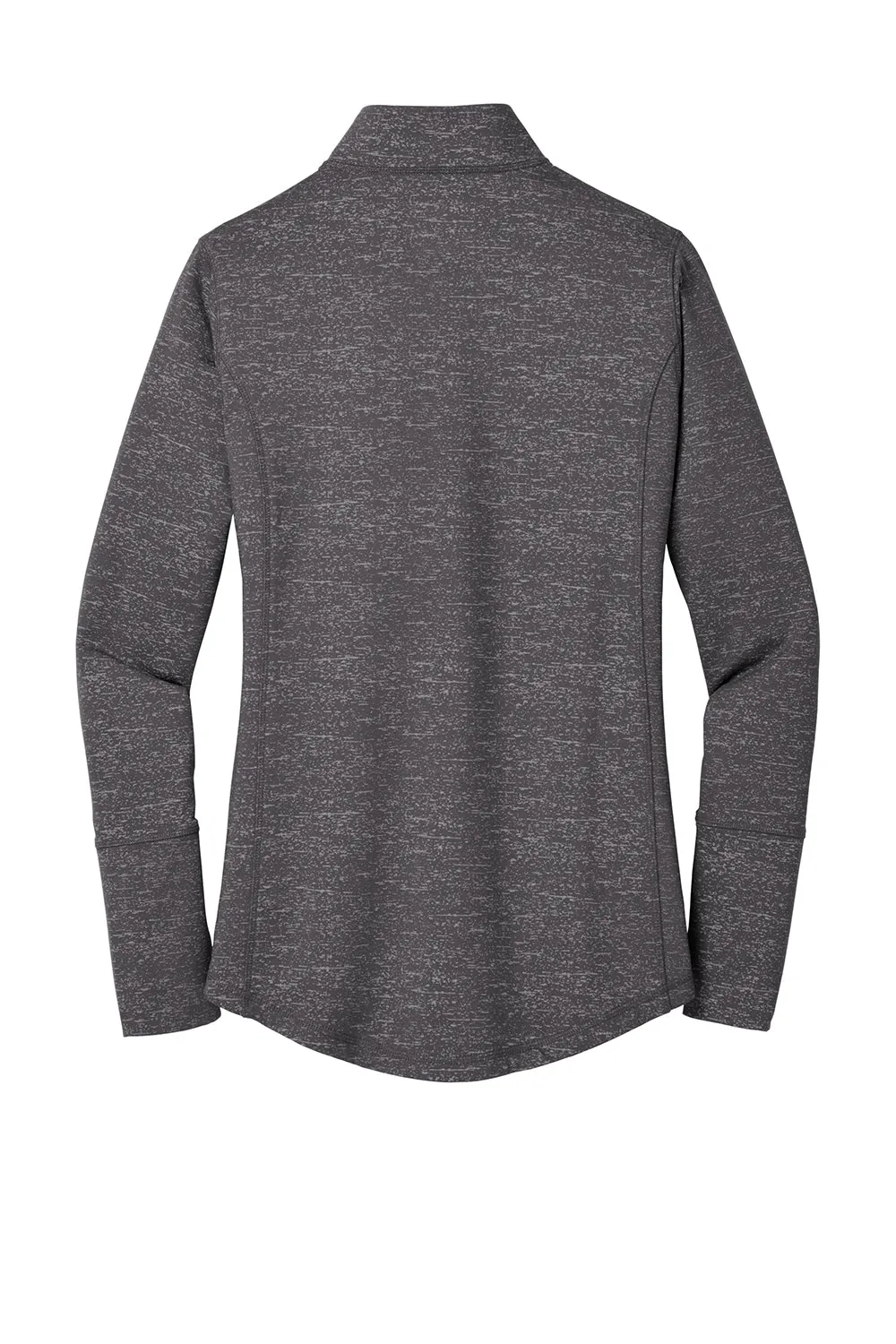 Sport-Tek Womens Sport-Wick Moisture Wicking 1/4 Zip Sweatshirt - Charcoal Grey - Closeout