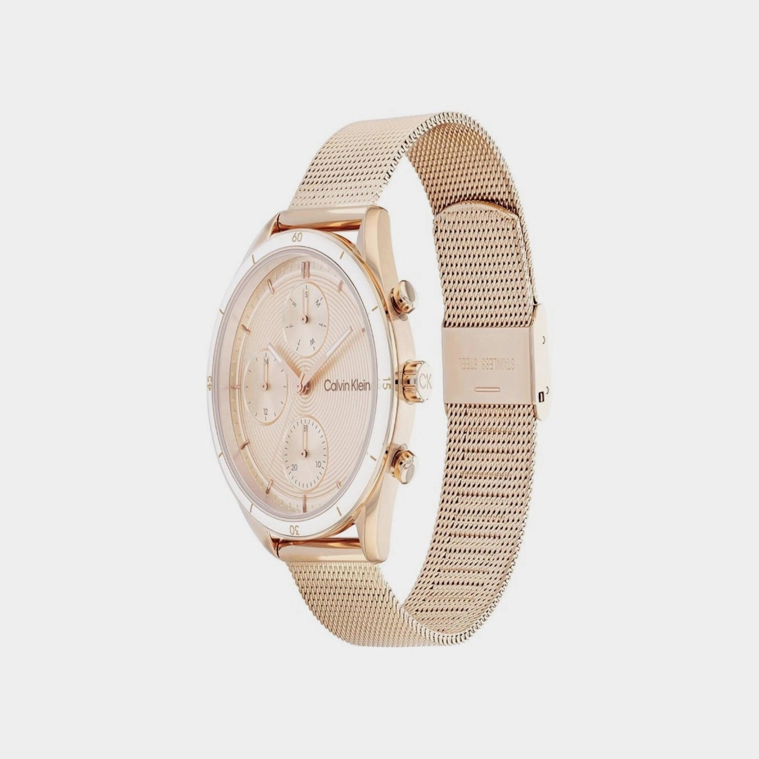 Sport Multi-Function For Her Women Blush Multi-Function Mesh Watch 25200175