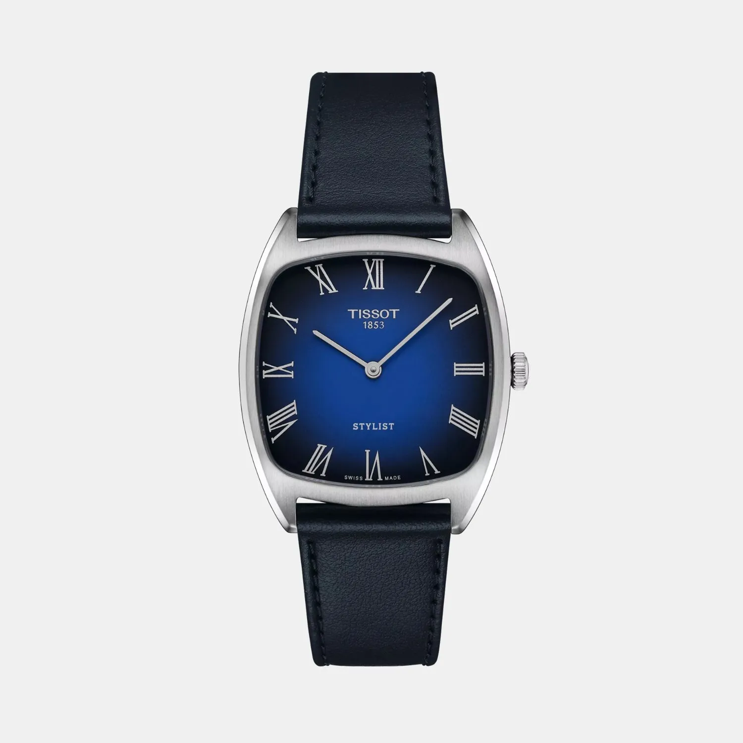 Stylist Men Quartz Blue Dial Analog Leather Watch T1599091604300 budget    watches    watches classic