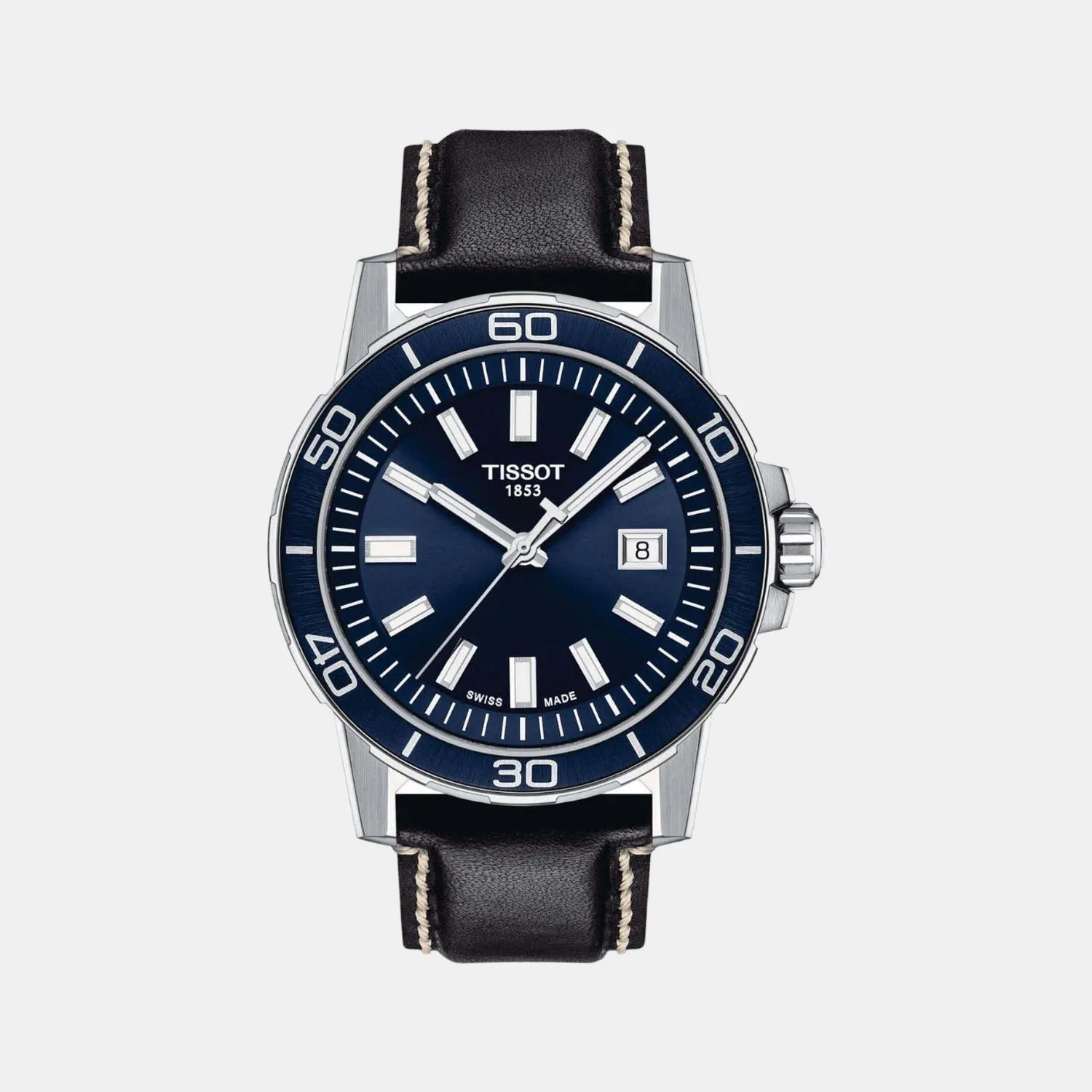 Supersport Chrono Men Analog Leather Watch T1256101604100 budget    watches    watches classic