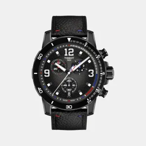 Supersport NBA Special Edition Men Quartz Black Dial Chronograph Leather Watch T1256173706700 budget    watches    watches classic