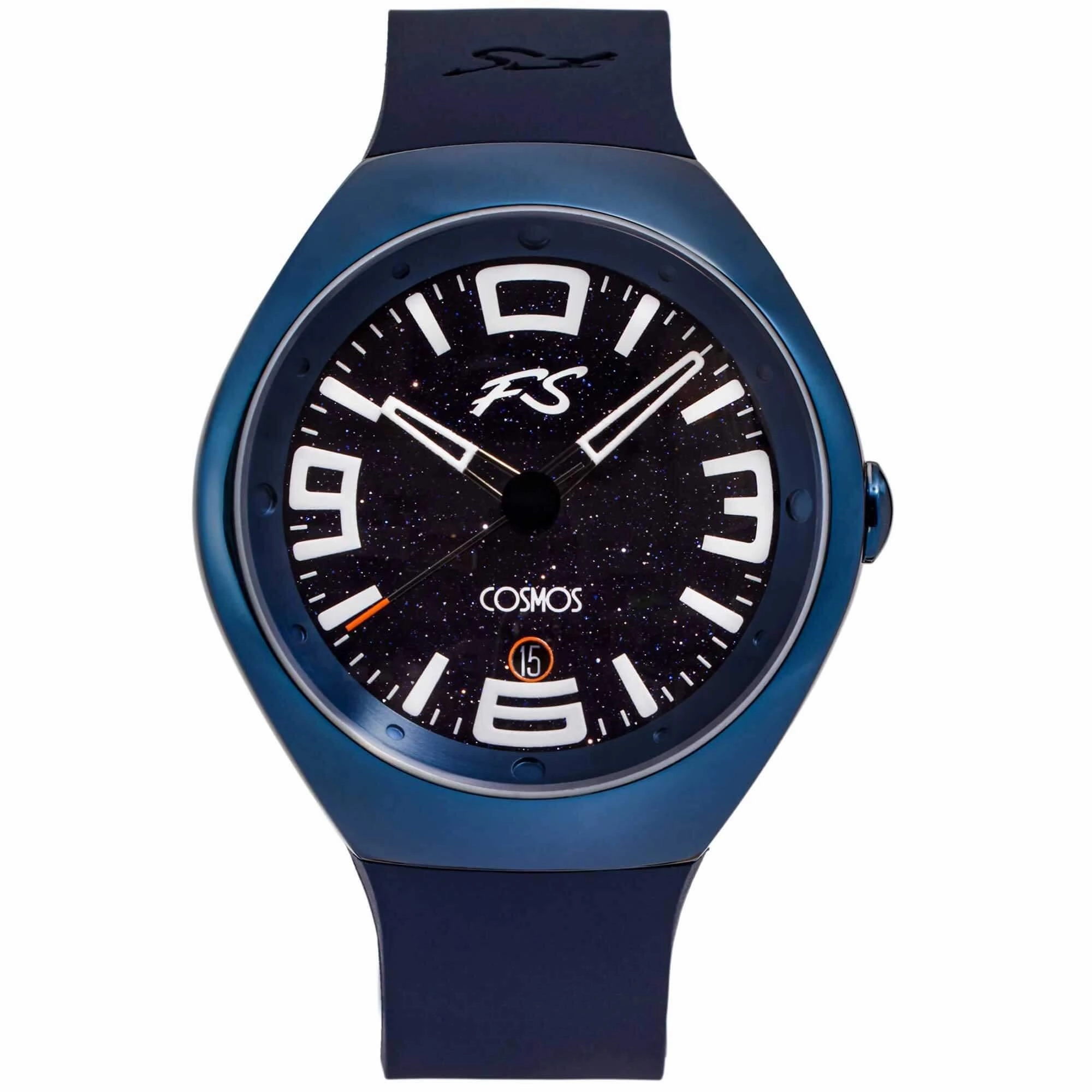 Szanto Icon Unisex Watch - Frank Stephenson Cosmos Blue Case and Strap | IC-FS-9003 Luxury Quartz Watch Quartz Watch Sale