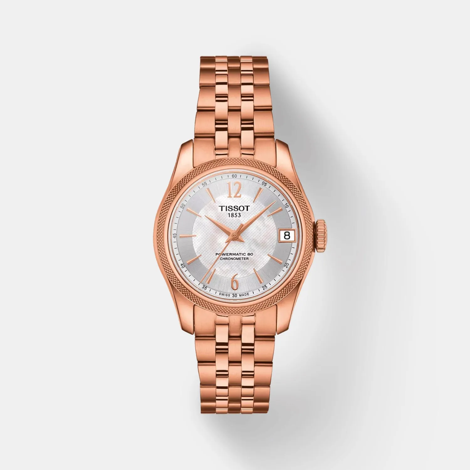 T-Classic Ballade Powermatic Women Automatic Mother Of Pearl Dial Analog Stainless Steel Watch T1082083311700 budget    watches    watches classic