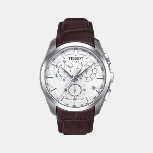 T-Classic Couturier Men's Chronograph Leather Watch T0356171603100 budget    watches    watches classic