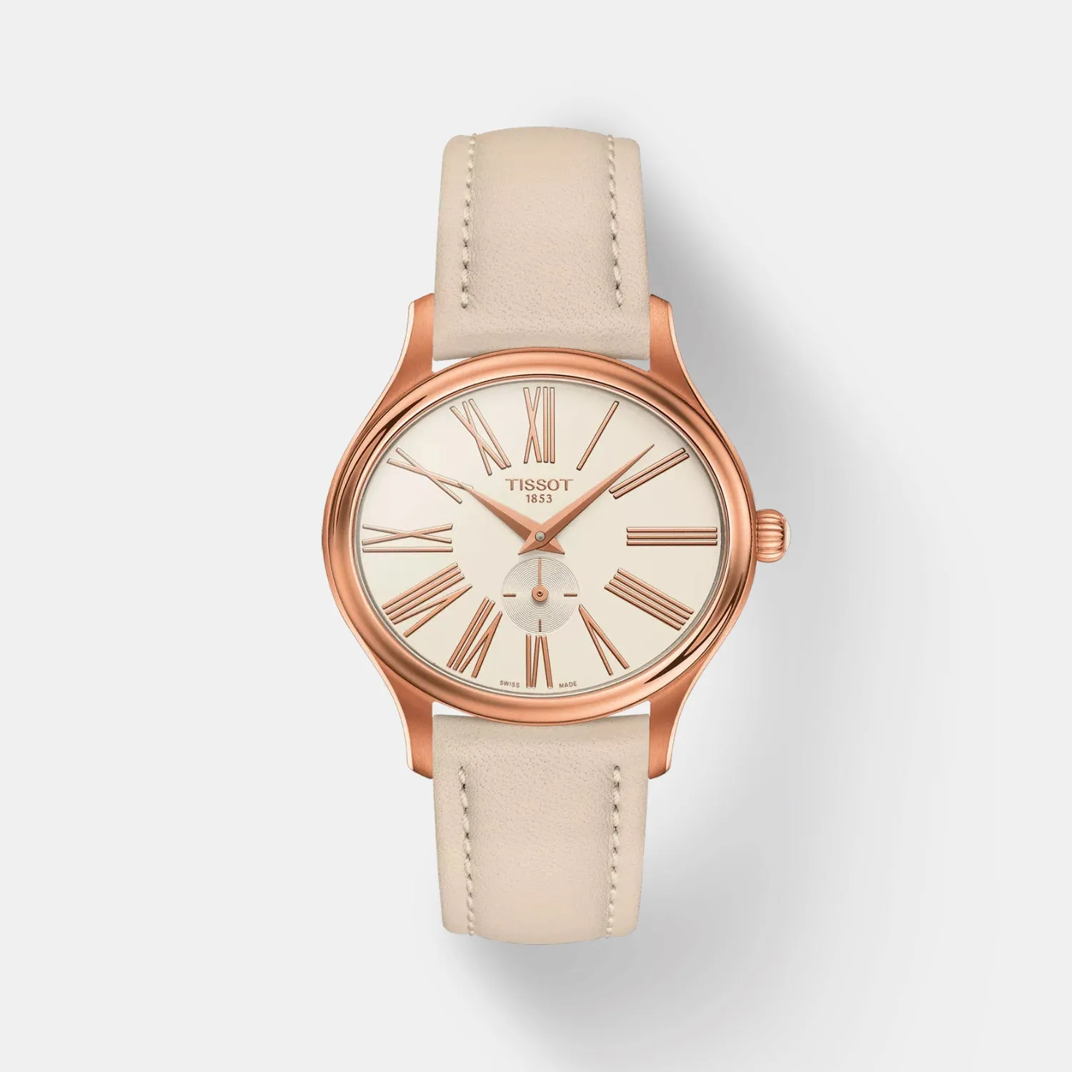 T-Lady Women White Dial Analog Leather Watch T1033103601300 budget    watches    watches classic