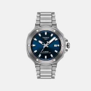 T-Race Men Analog Blue Dial Automatic Stainless Steel Watch T1418071104100 budget    watches    watches classic