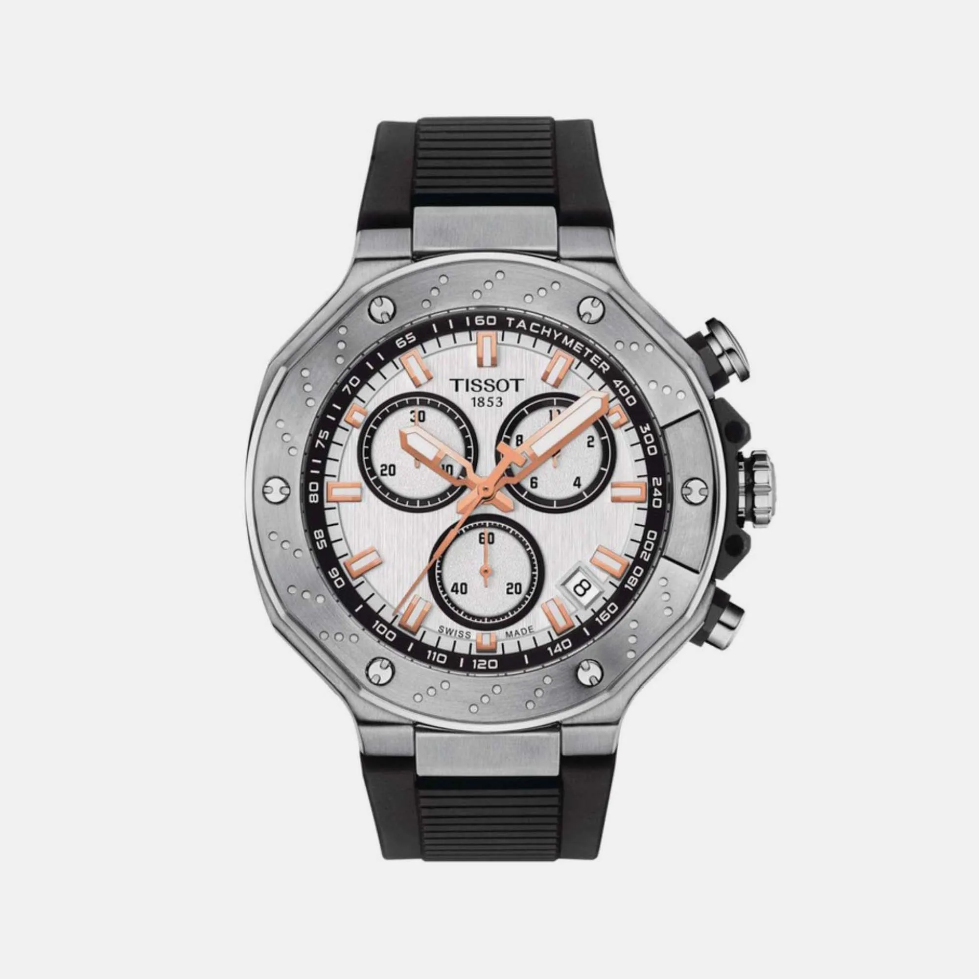 T-Race Men Chronograph Silicone Watch T1414171701100 budget    watches    watches classic