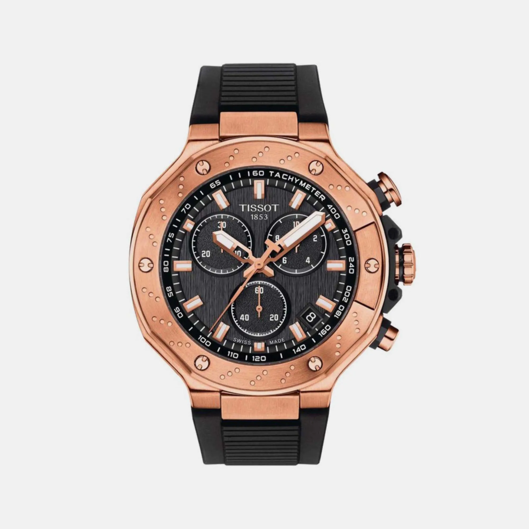 T-Race Men Chronograph Silicone Watch T1414173705100 budget    watches    watches classic