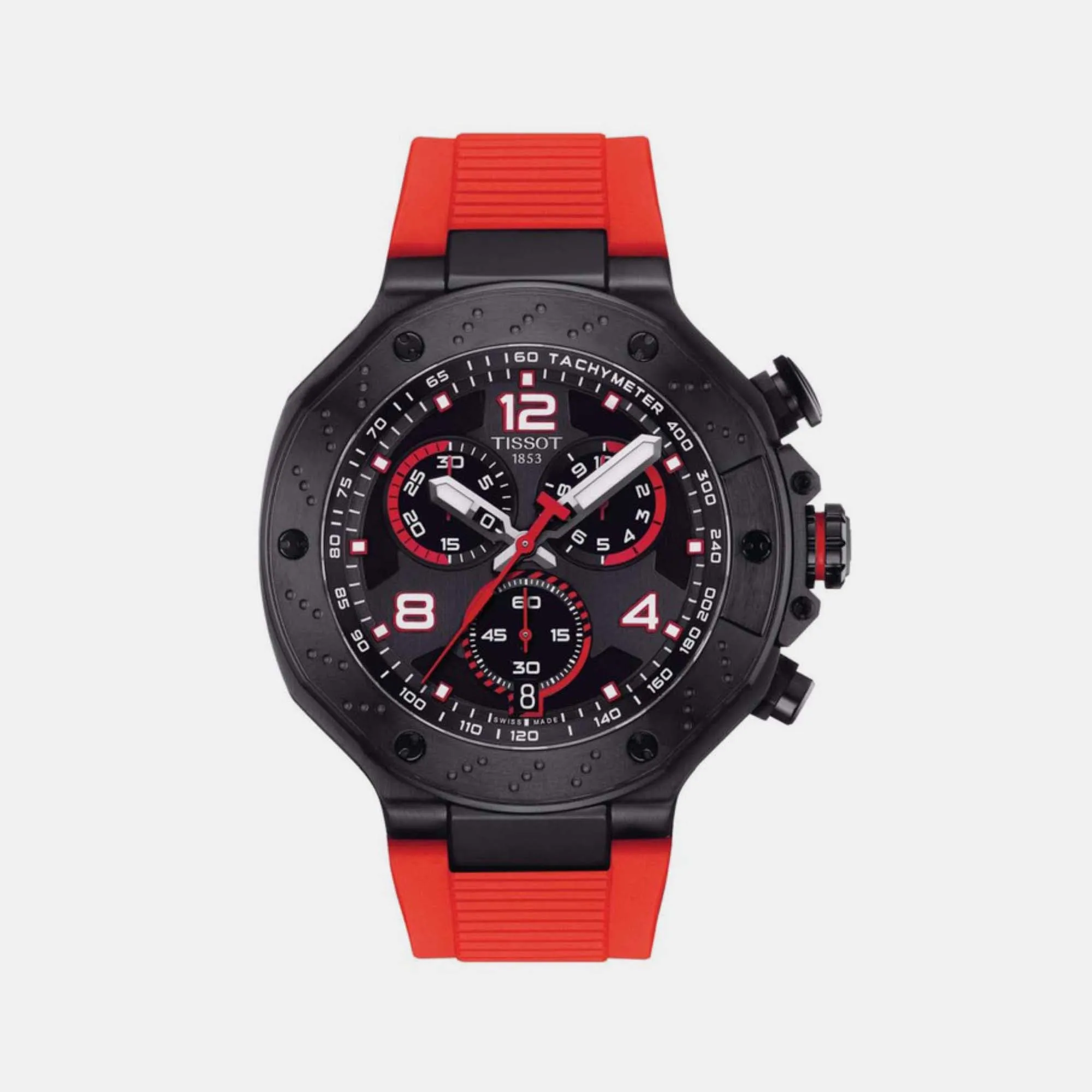 T-Race Men Chronograph Silicone Watch T1414173705701 budget    watches    watches classic