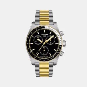 T-Sport Men Chronograph Black Dial Quartz Stainless Steel Watch T1494172205100 budget    watches    watches classic
