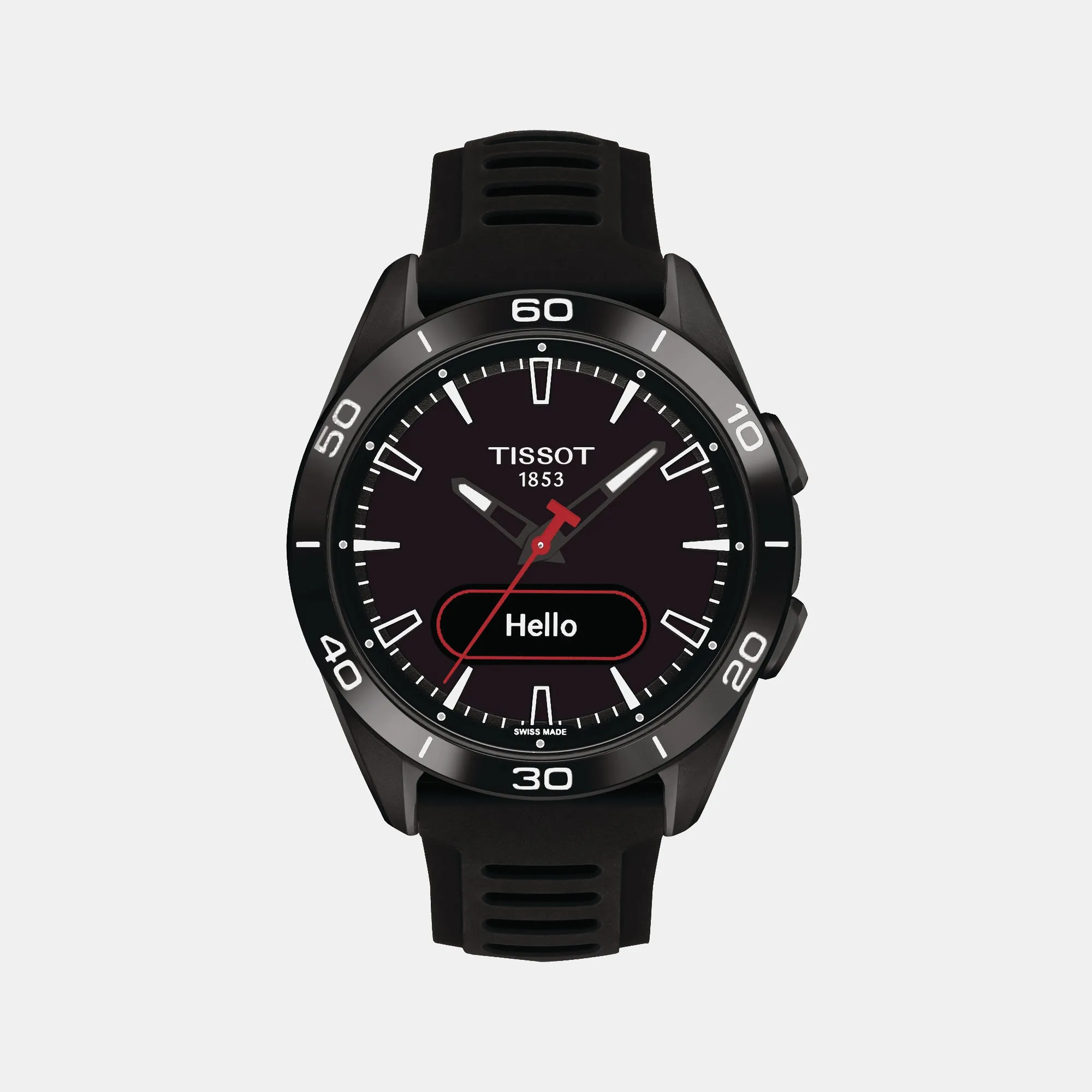T-Touch Connect Sport Unisex Black Analog Silicone Watch T1534204705104 budget    watches    watches classic