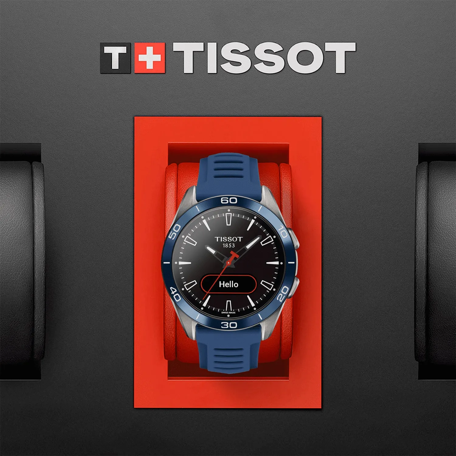 T-Touch Connect Sport Unisex Blue Analog Silicone Watch T1534204705101