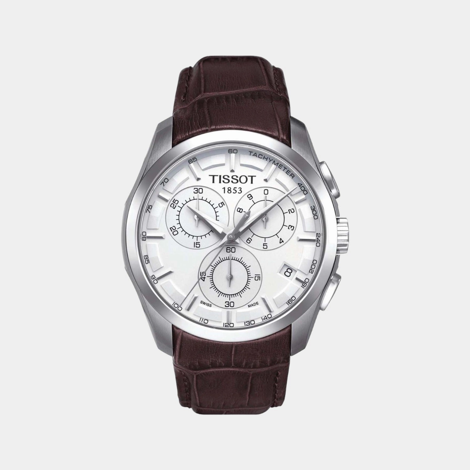 T-Classic Couturier Men's Chronograph Leather Watch T0356171603100 budget    watches    watches classic