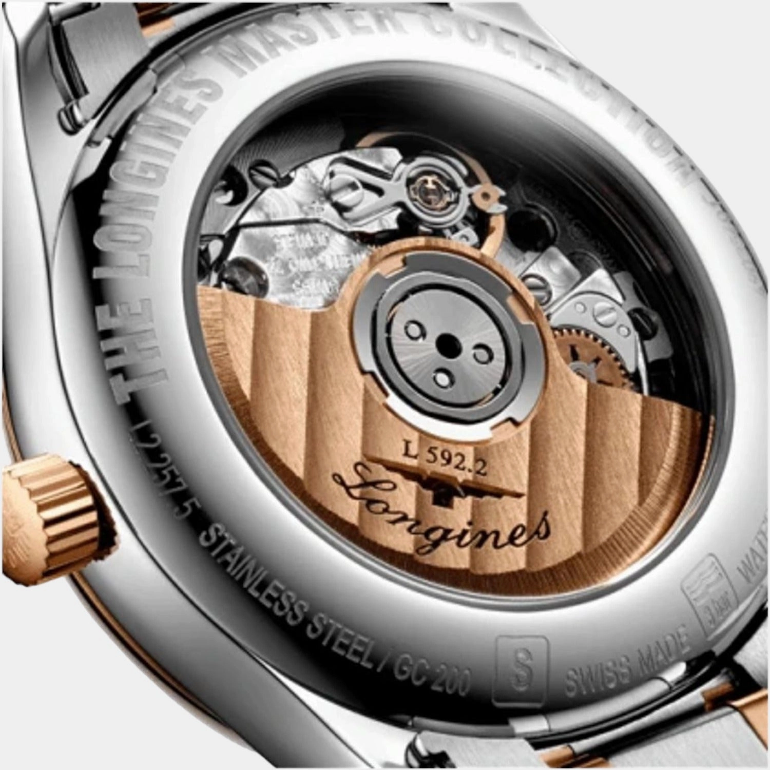 The Longines Master Women Analog Stainless Steel Watch L22575897