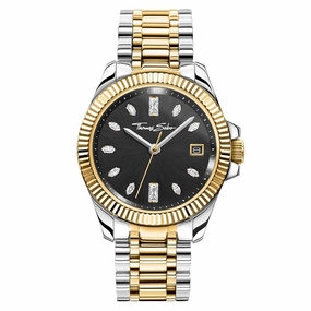 Thomas Sabo Divine Stainless Steel Black Dial Womens Watch,quartz watch, quartz watches for men, quartz watches for women, best quartz watch, minimalist quartz watch, luxury quartz watch, waterproof quartz watch,analog quartz watch, digital quartz watch,af