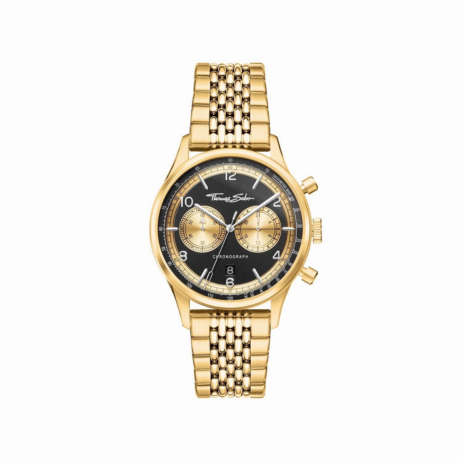 Thomas Sabo Men's Watch Chronograph Gold 
