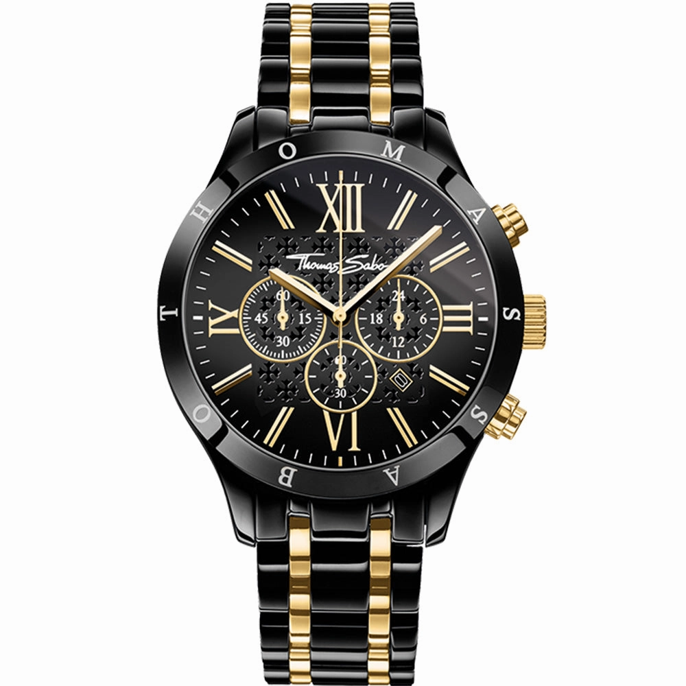 Thomas Sabo TWA0264 Rebel Urban Chronograph stainless steel watch clasp High quality stainless steel watch