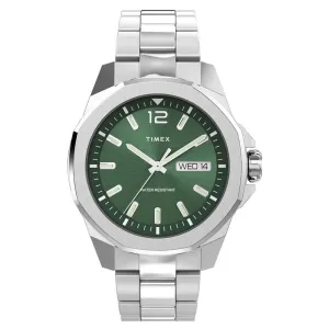 Timex Essex Avenue Green Dial Mens Watch TW2W13900 cheap digital watch best digital watch for men