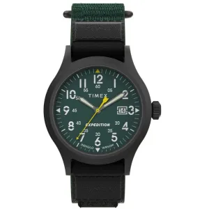 Timex Expedition Scout Green Dial Mens Watch TW4B29700 cheap digital watch best digital watch for men