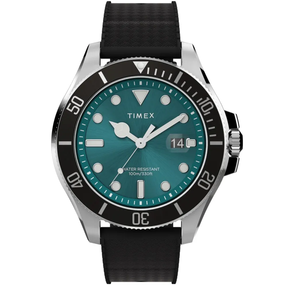 Timex Harborside Coast Silicone Strap Mens Watch TW2V91700 cheap digital watch best digital watch for men