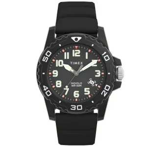 Timex Indiglo Easy Reader Rubber Strap Mens Watch TW5M61200 cheap digital watch best digital watch for men