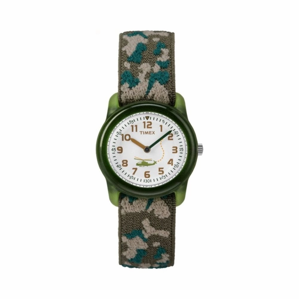 Timex Camouflage Time Teacher Kids Watch T78141,seiko watches,mens watches,watches designer,watches discount,watches for women,best kids watches,kids watches designer,kids watches for boys,girls kids watches
