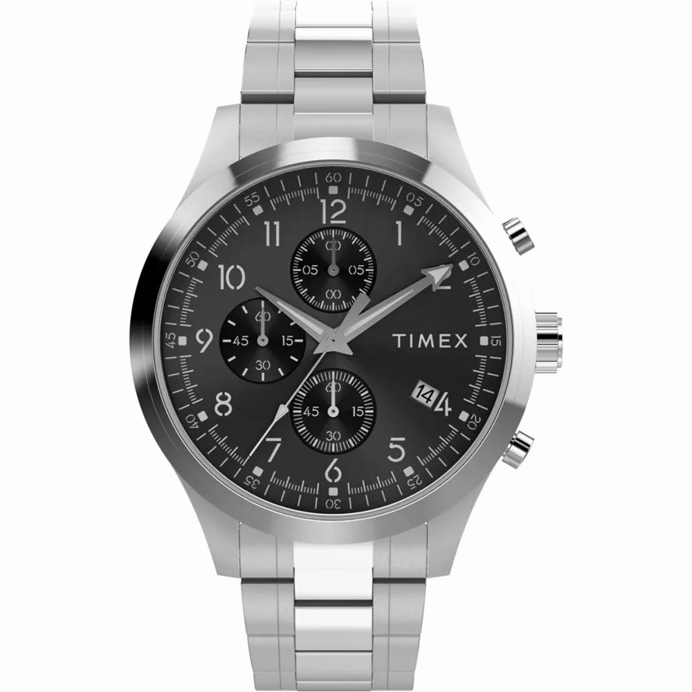 Timex Chrono SS Watch TW2Y01400 