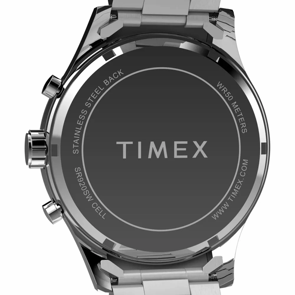 Timex Chrono SS Watch TW2Y01400